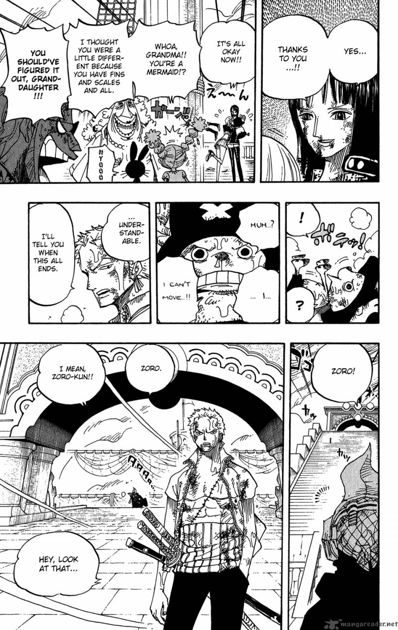 One Piece Chapter 424 page 12 - Chapter 424: Escape Ship