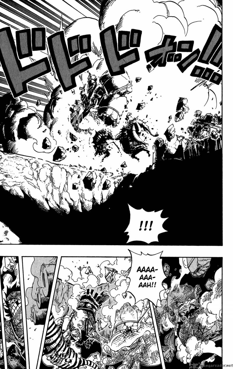 One Piece Chapter 424 page 16 - Chapter 424: Escape Ship