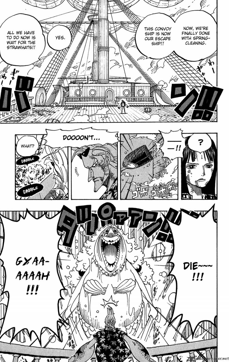 One Piece Chapter 424 page 3 - Chapter 424: Escape Ship