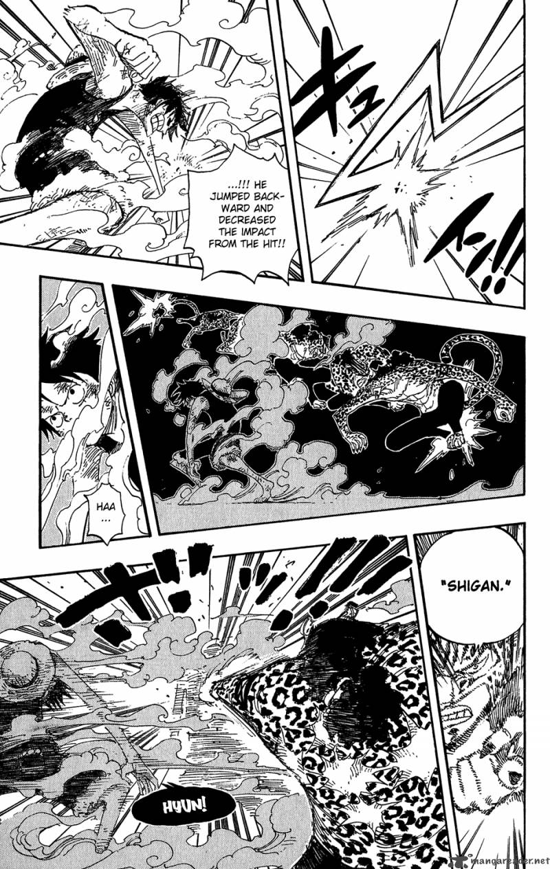 One Piece Chapter 425 page 10 - Chapter 425: Bridge of Mortal Combat