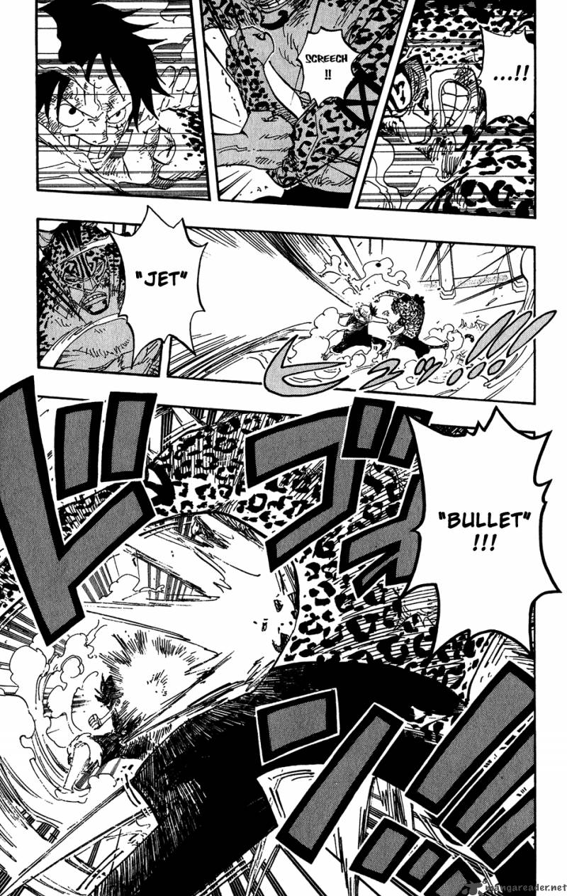 One Piece Chapter 425 page 12 - Chapter 425: Bridge of Mortal Combat
