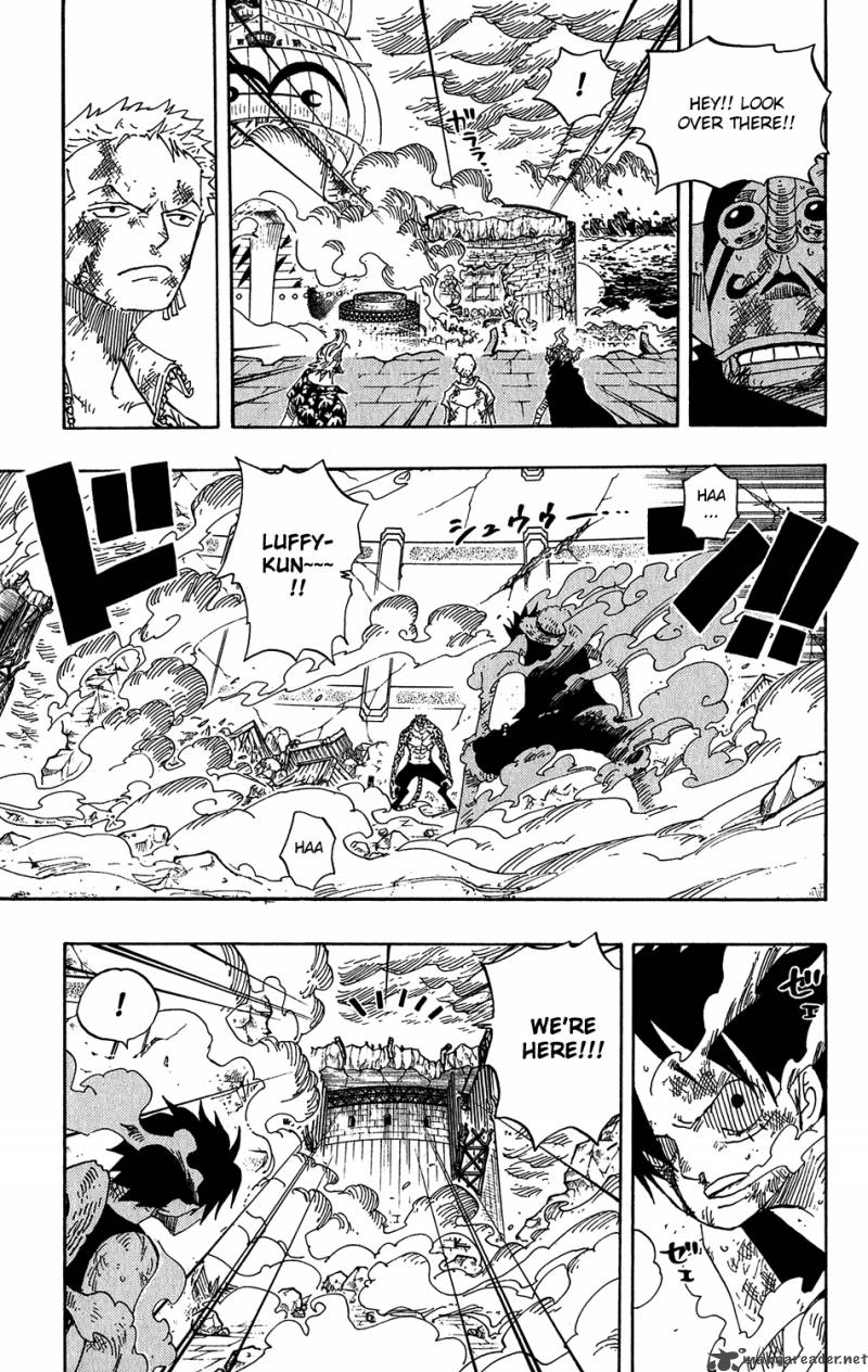 One Piece Chapter 426 page 7 - Chapter 426: A Ship Waiting for Wind