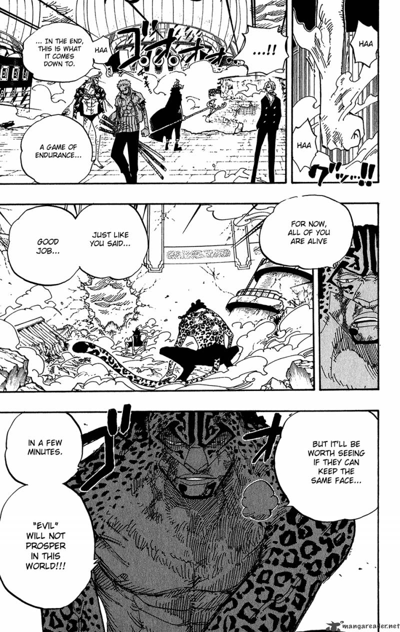 One Piece Chapter 426 page 9 - Chapter 426: A Ship Waiting for Wind