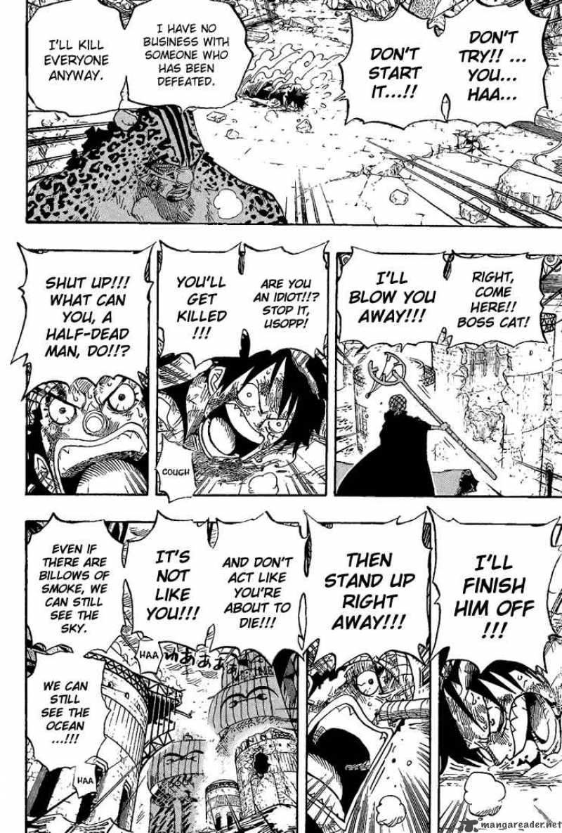 One Piece Chapter 427 page 6 - Chapter 427: It's Not Like it's Hell Here