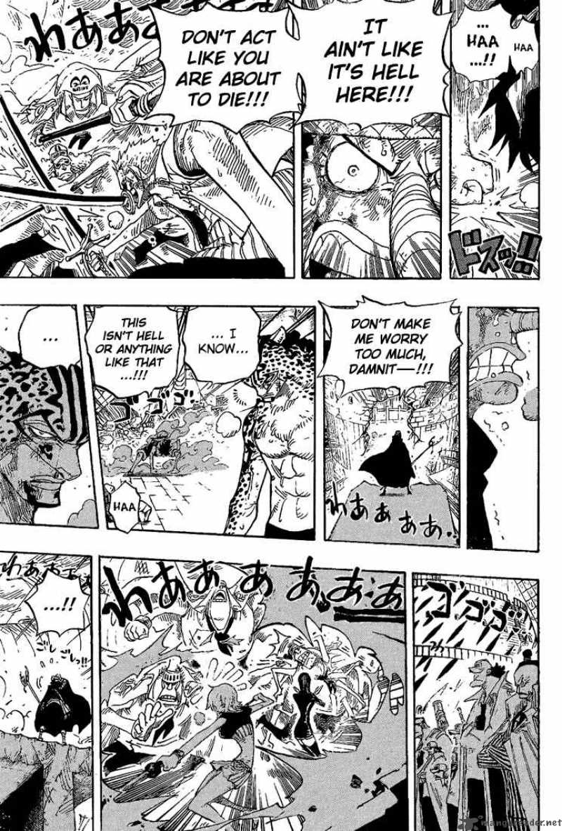 One Piece Chapter 427 page 7 - Chapter 427: It's Not Like it's Hell Here