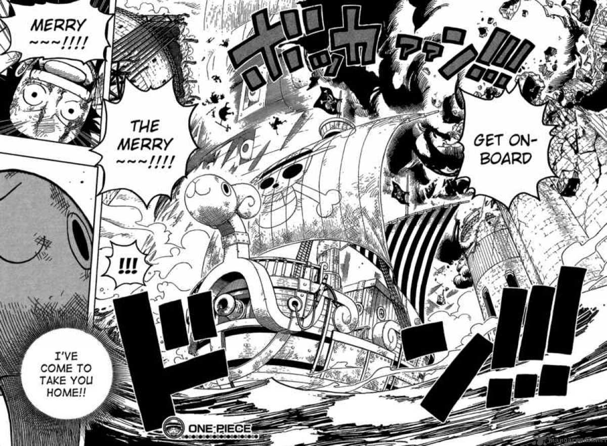 One Piece Chapter 428 page 18 - Chapter 428: Let's Go Back