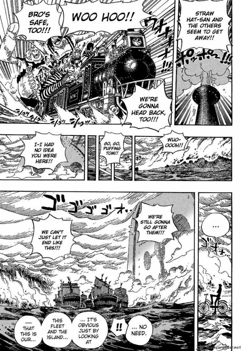 One Piece Chapter 429 page 15 - Chapter 429: Utter Defeat