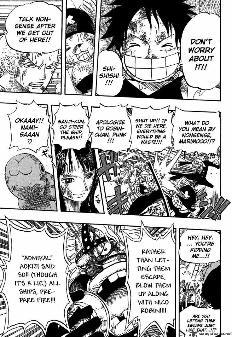 One Piece Chapter 429 page 5 - Chapter 429: Utter Defeat