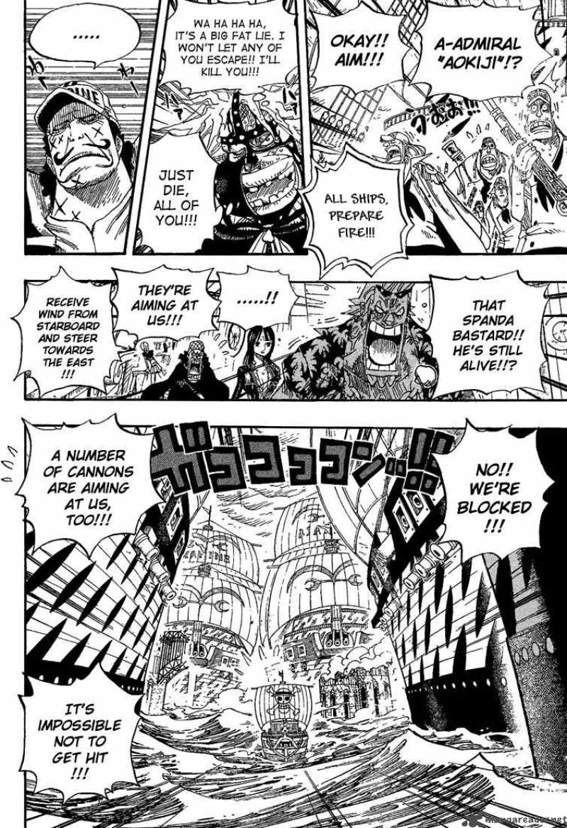 One Piece Chapter 429 page 6 - Chapter 429: Utter Defeat