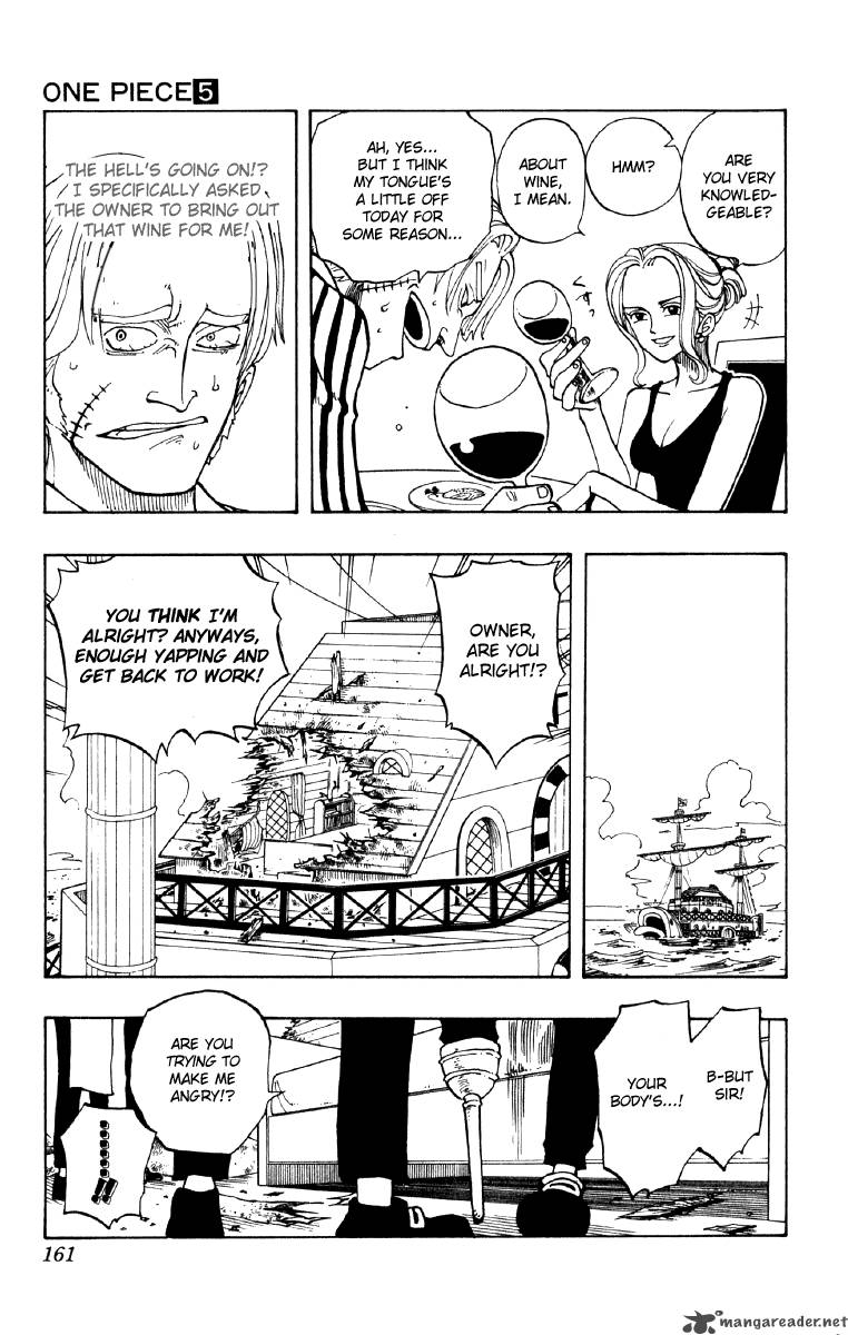 One Piece Chapter 43 page 13 - Chapter 43: Introducing Sanji