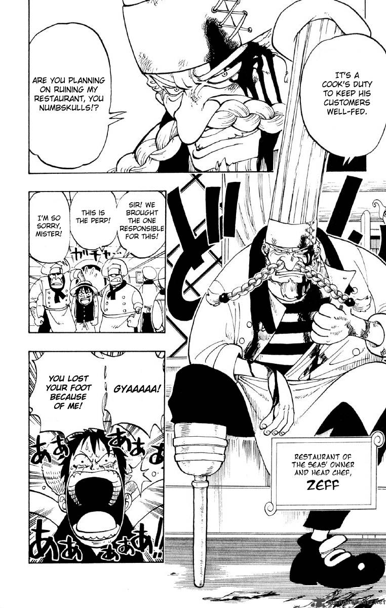 One Piece Chapter 43 page 14 - Chapter 43: Introducing Sanji