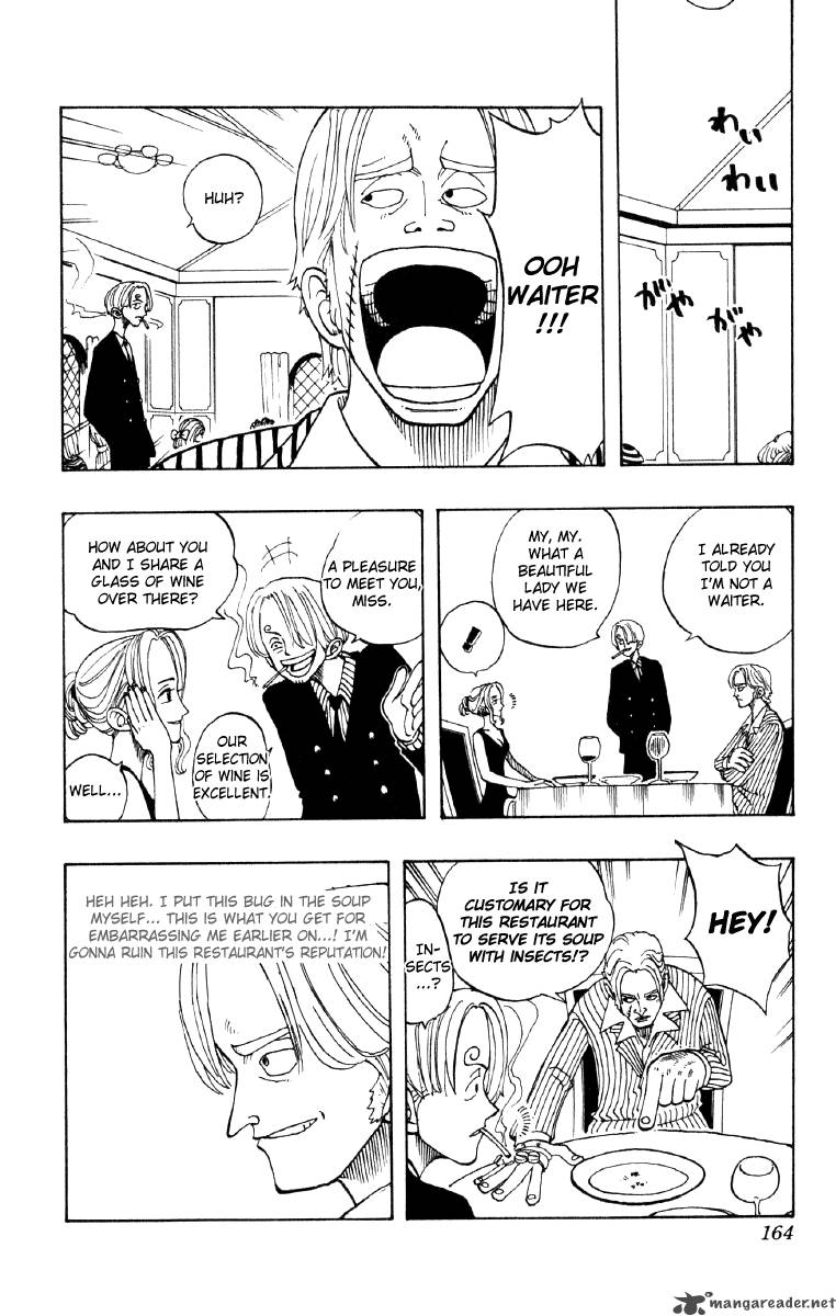 One Piece Chapter 43 page 16 - Chapter 43: Introducing Sanji