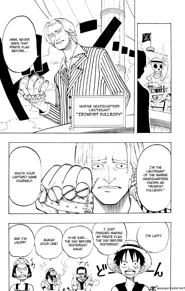 One Piece Chapter 43 page 5 - Chapter 43: Introducing Sanji