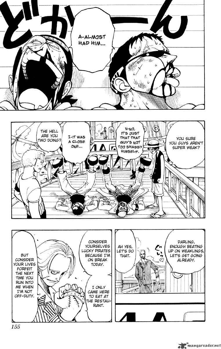 One Piece Chapter 43 page 7 - Chapter 43: Introducing Sanji
