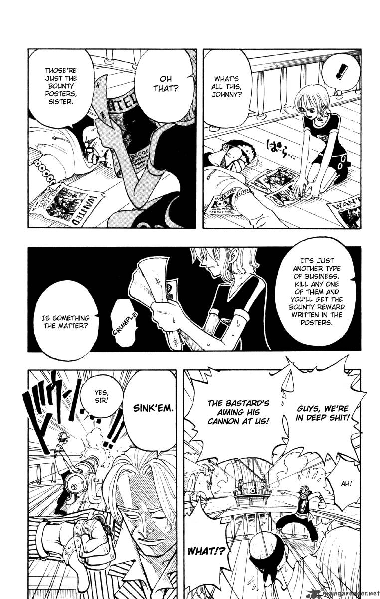 One Piece Chapter 43 page 8 - Chapter 43: Introducing Sanji