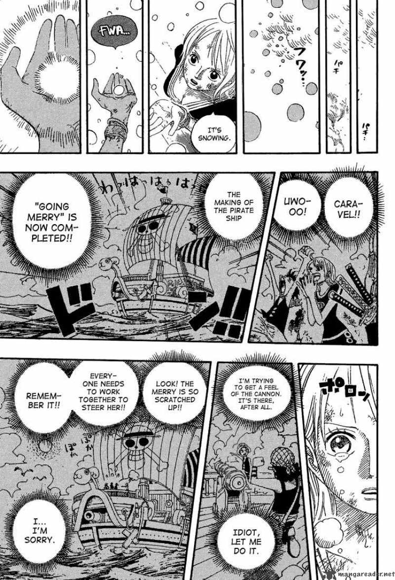 One Piece manga, chapter 430, page 14 of 23