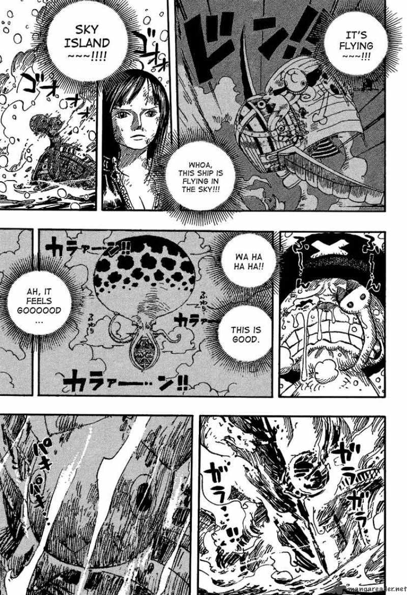 One Piece manga, chapter 430, page 16 of 23