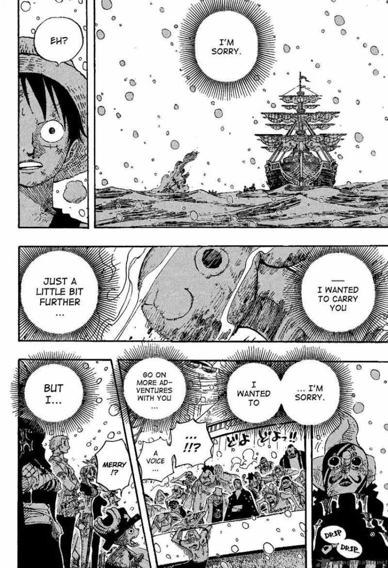 One Piece manga, chapter 430, page 17 of 23