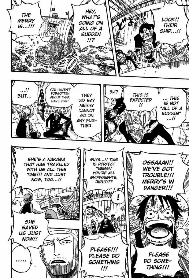 One Piece manga, chapter 430, page 7 of 23