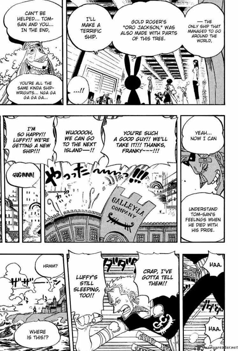 One Piece Chapter 431 page 15 - Chapter 431: Fist of Love