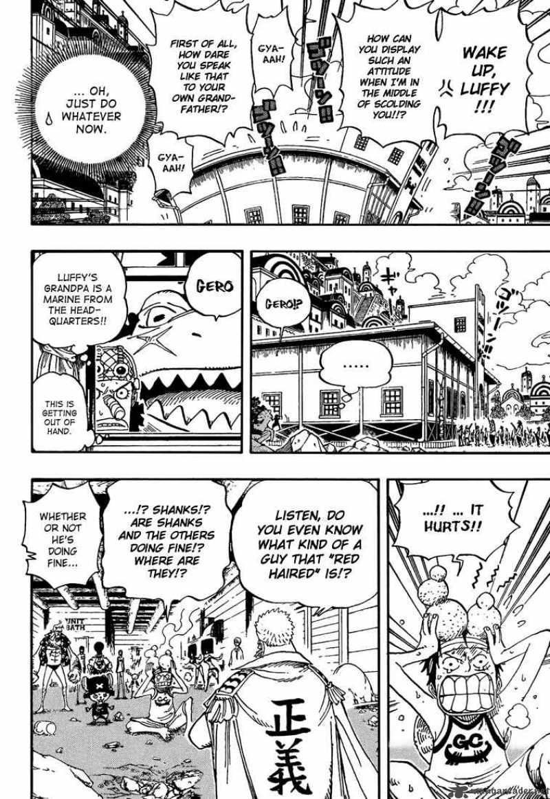 One Piece Chapter 432 page 6 - Chapter 432: Jack-in-the-Box