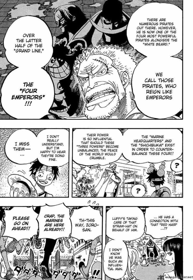 One Piece Chapter 432 page 7 - Chapter 432: Jack-in-the-Box