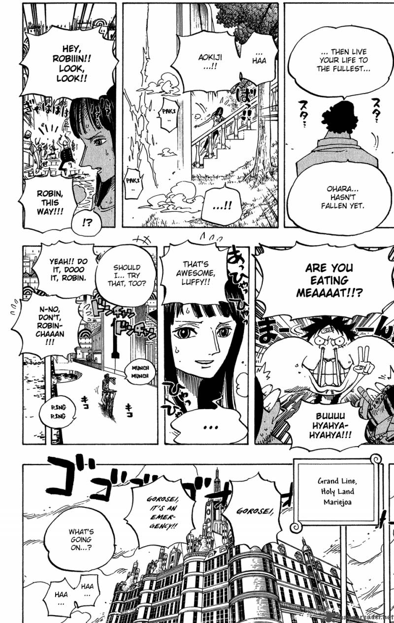 One Piece Chapter 433 page 17 - Chapter 433: The Name of That Sea is