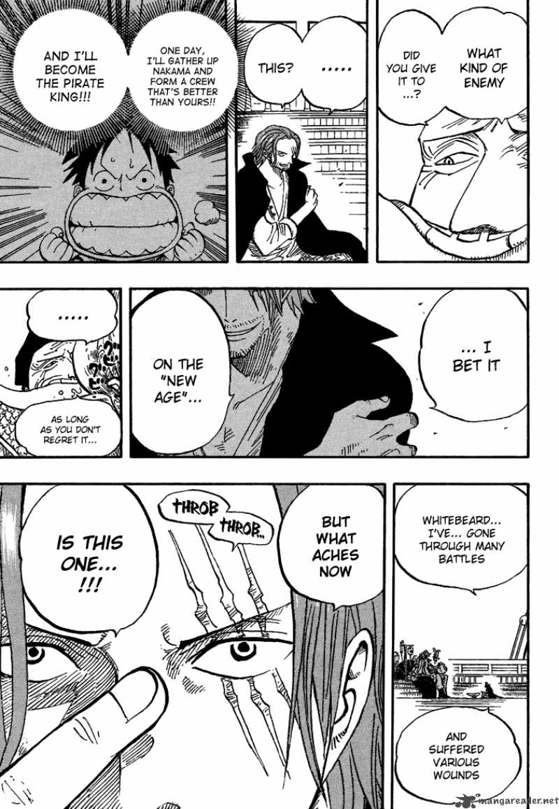 One Piece Chapter 434 page 10 - Chapter 434: Whitebeard and Red Hair