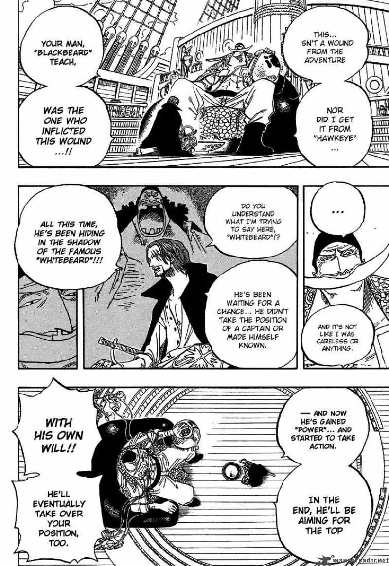 One Piece Chapter 434 page 11 - Chapter 434: Whitebeard and Red Hair