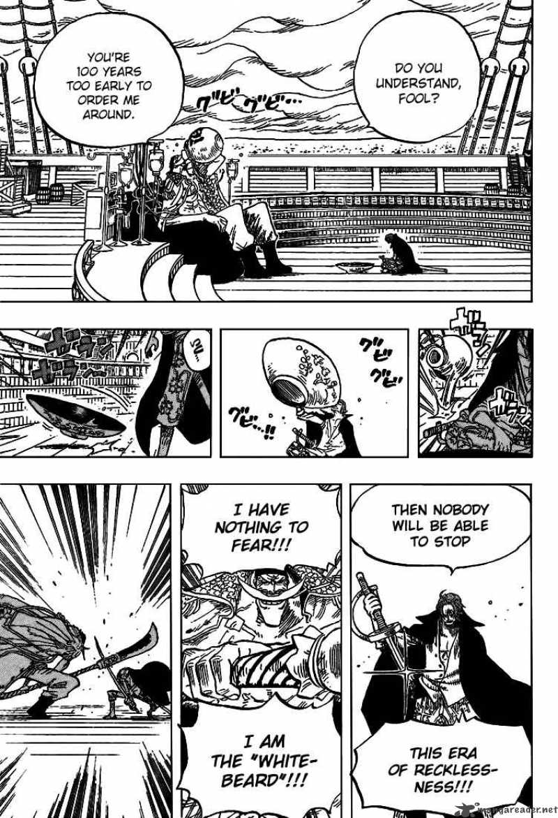 One Piece Chapter 434 page 14 - Chapter 434: Whitebeard and Red Hair