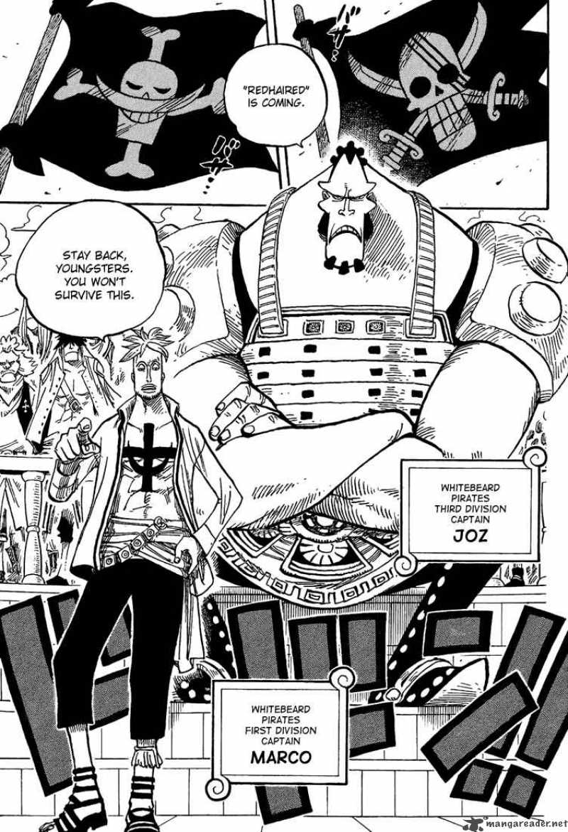 One Piece Chapter 434 page 3 - Chapter 434: Whitebeard and Red Hair