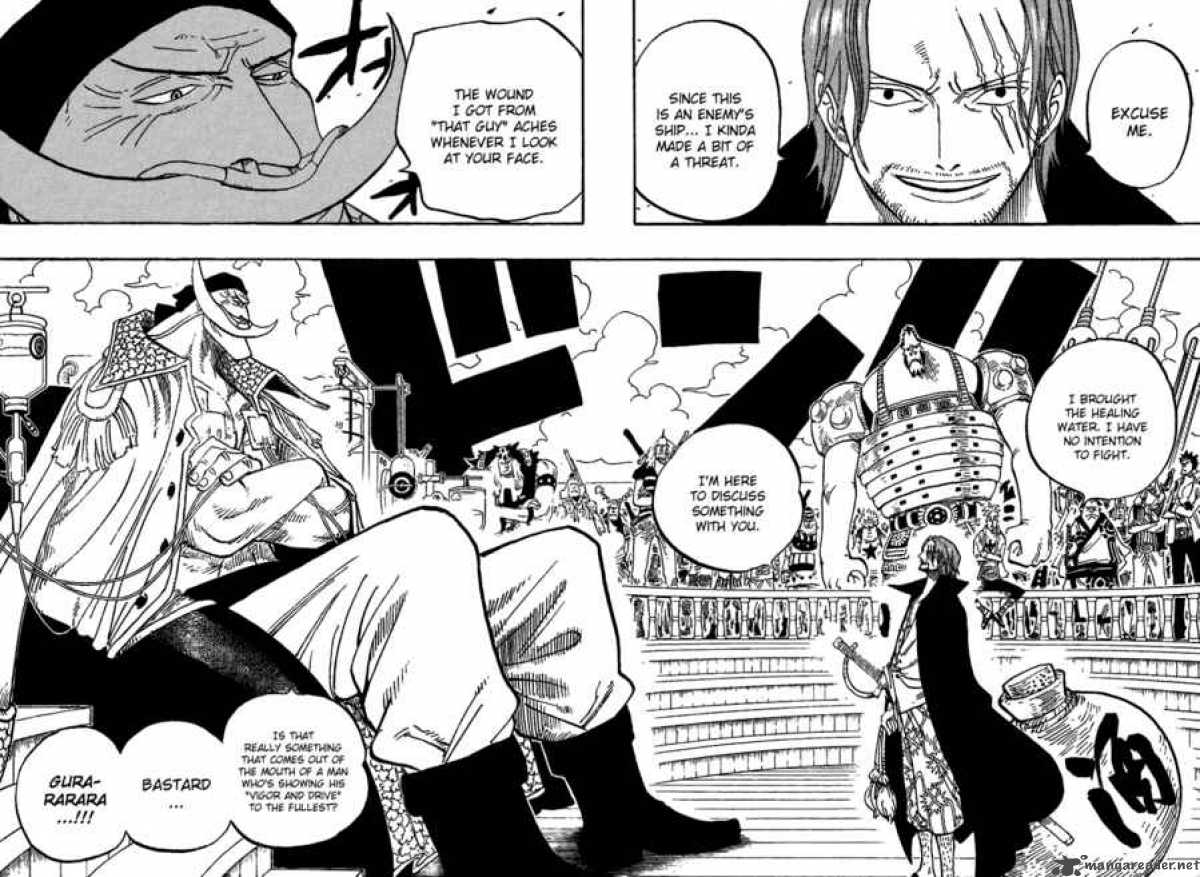 One Piece Chapter 434 page 6 - Chapter 434: Whitebeard and Red Hair