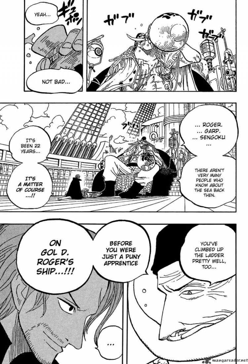 One Piece Chapter 434 page 8 - Chapter 434: Whitebeard and Red Hair