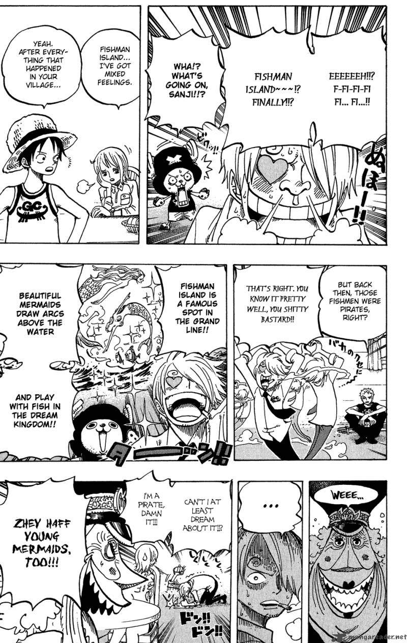 One Piece Chapter 435 page 11 - Chapter 435: You Have My Sympathies