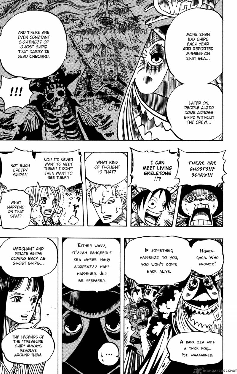One Piece Chapter 435 page 13 - Chapter 435: You Have My Sympathies