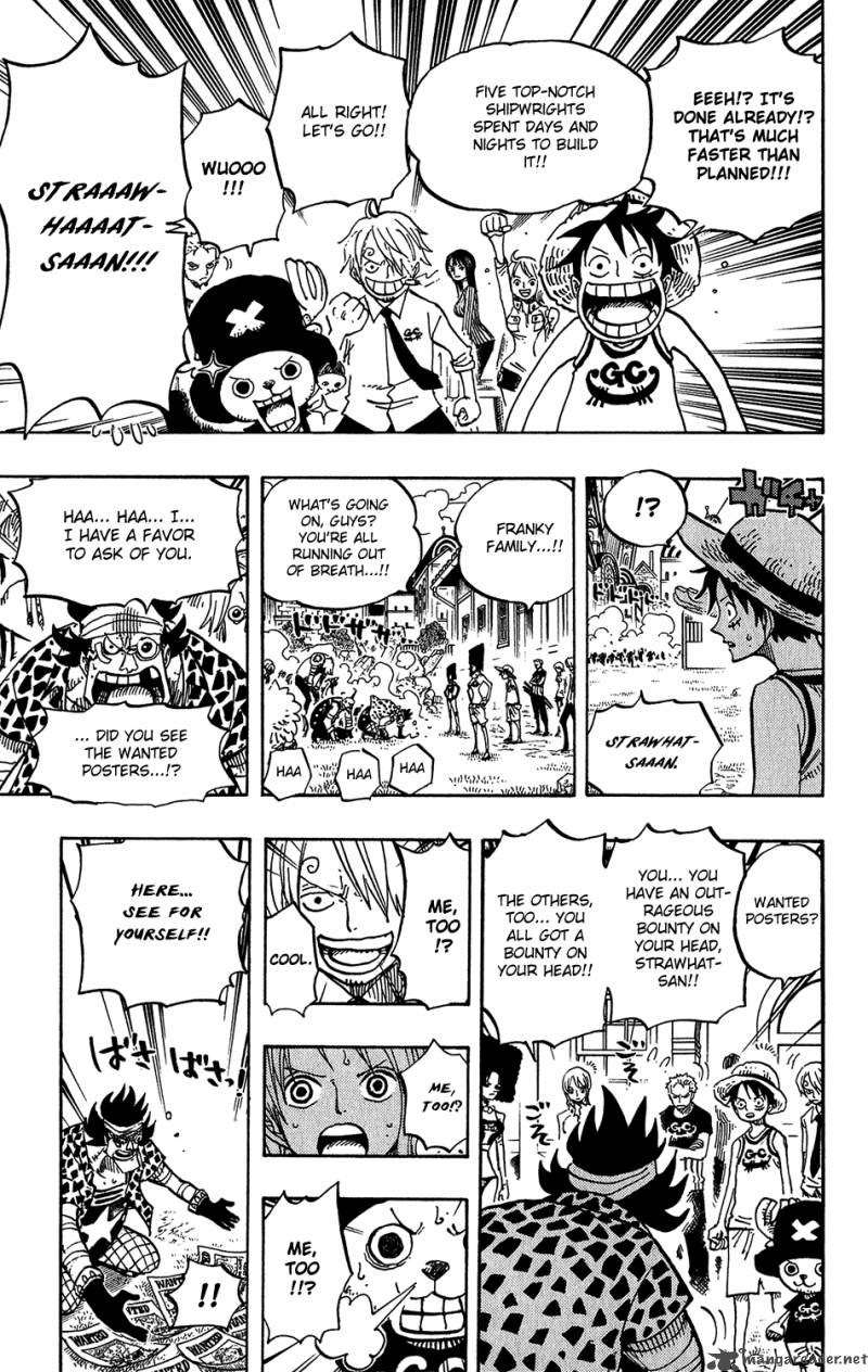 One Piece Chapter 435 page 15 - Chapter 435: You Have My Sympathies
