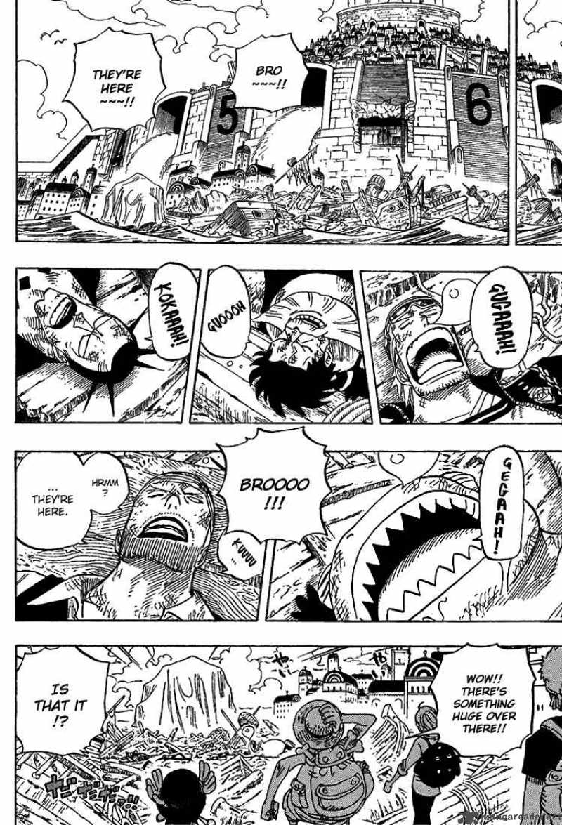 One Piece Chapter 436 page 4 - Chapter 436: Pants from Franky House