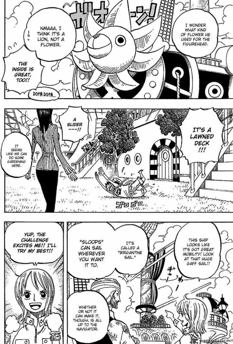 One Piece Chapter 436 page 7 - Chapter 436: Pants from Franky House