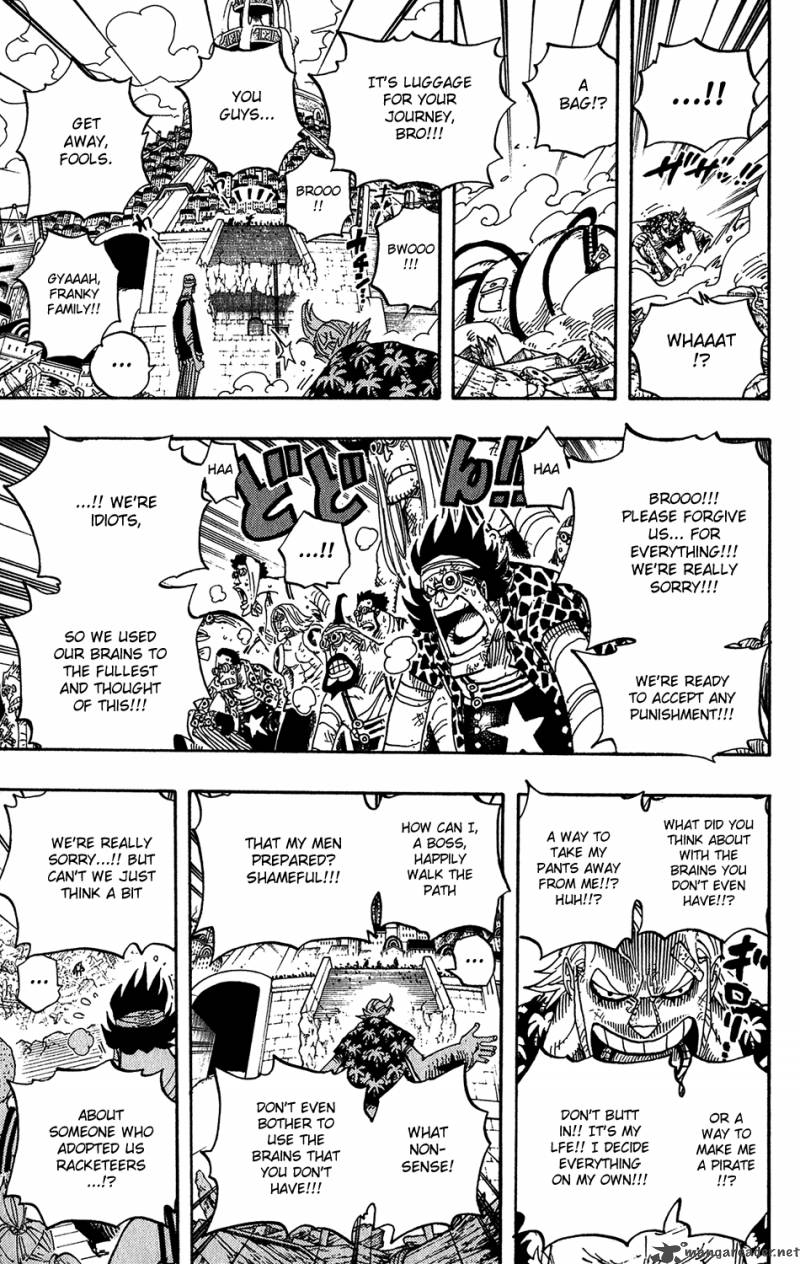 One Piece Chapter 437 page 11 - Chapter 437: Naked But Great