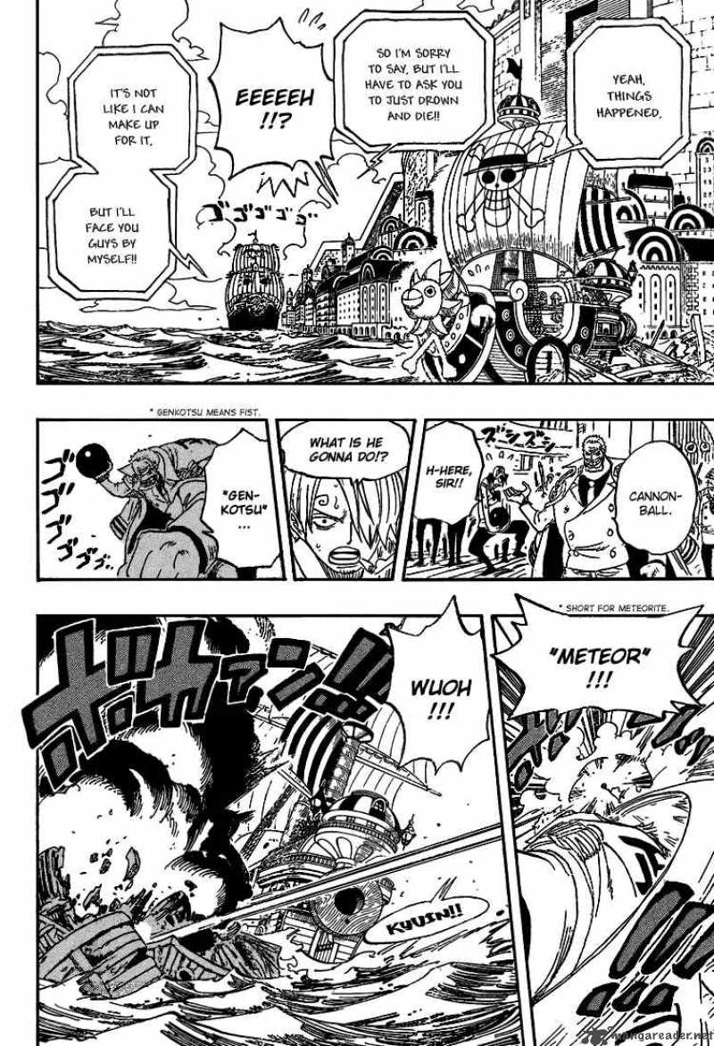 One Piece Chapter 438 page 10 - Chapter 438: Pride