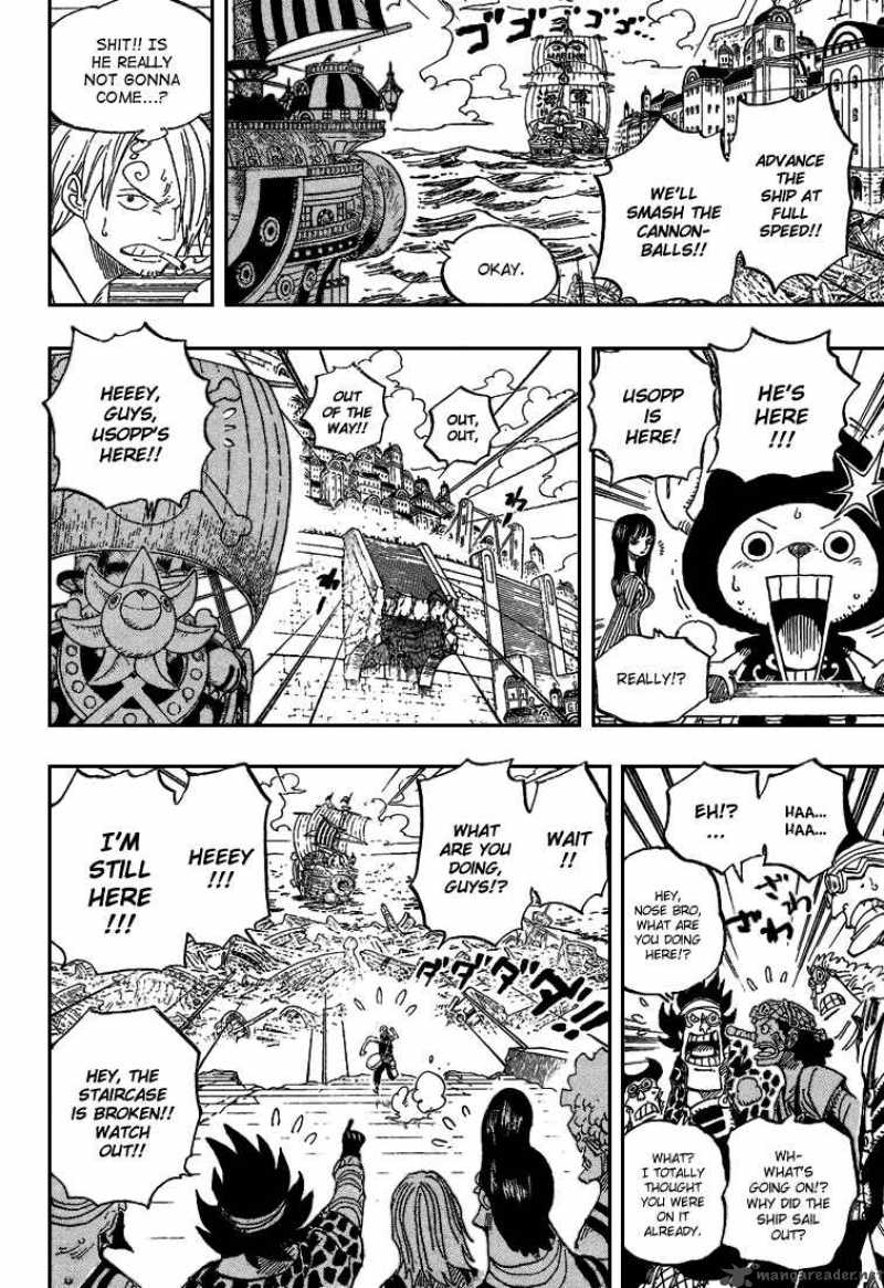 One Piece Chapter 438 page 12 - Chapter 438: Pride