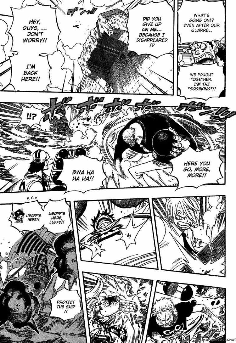 One Piece Chapter 438 page 13 - Chapter 438: Pride
