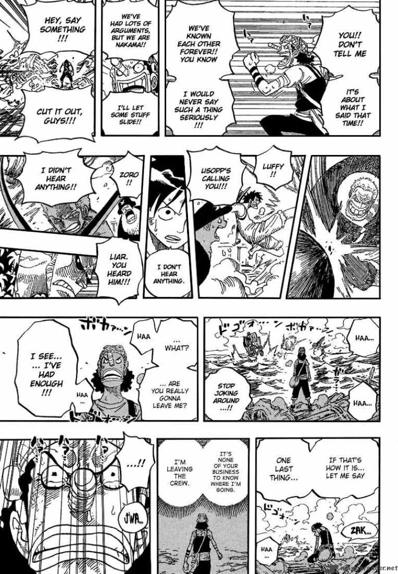 One Piece Chapter 438 page 15 - Chapter 438: Pride