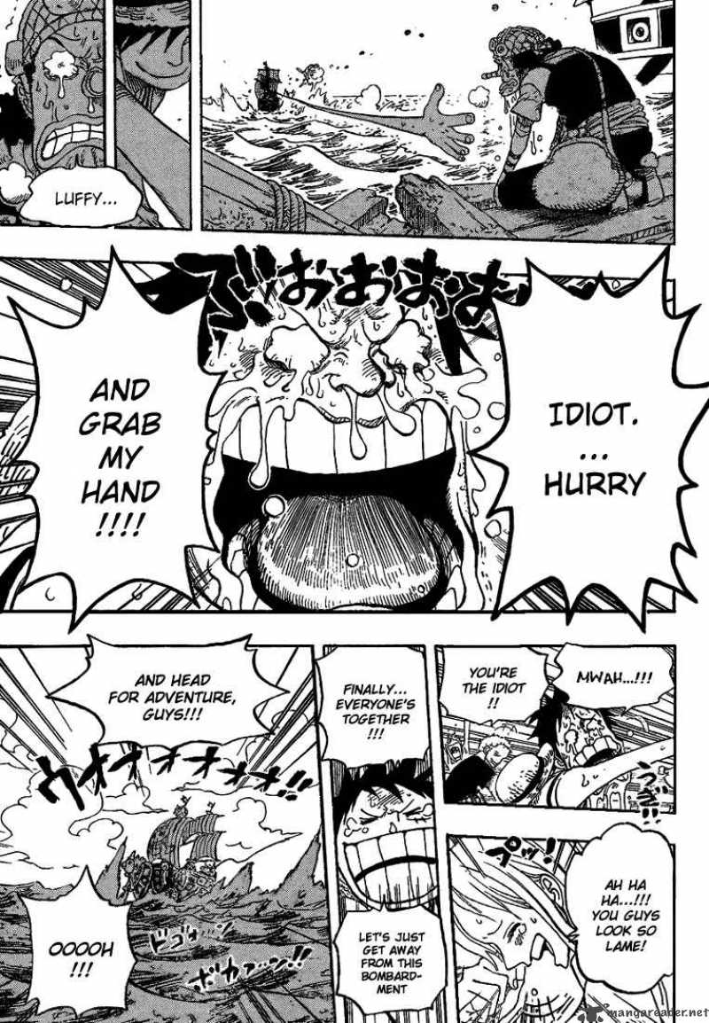 One Piece Chapter 438 page 18 - Chapter 438: Pride