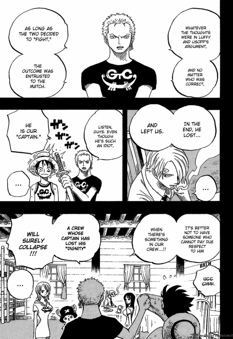 One Piece Chapter 438 page 3 - Chapter 438: Pride