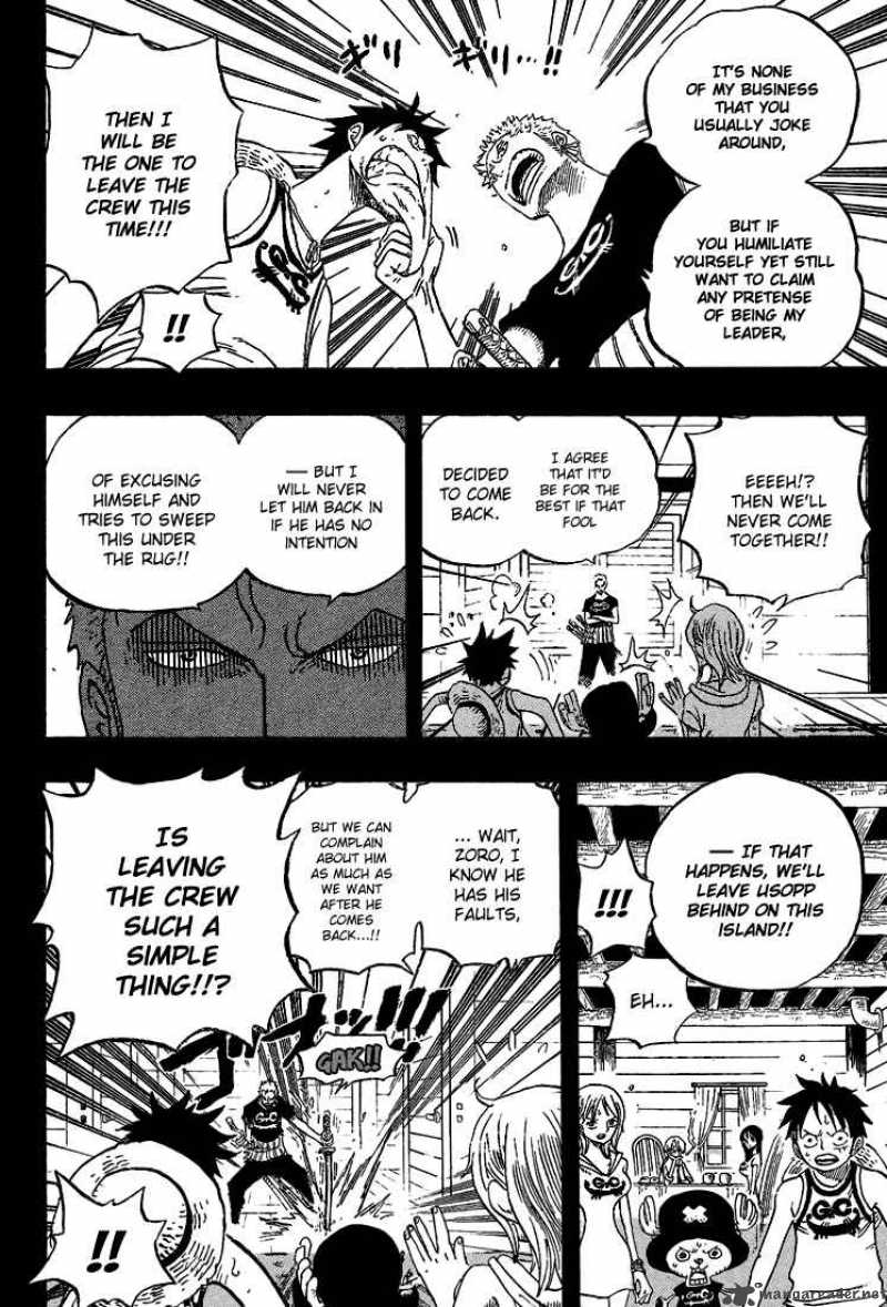 One Piece Chapter 438 page 4 - Chapter 438: Pride