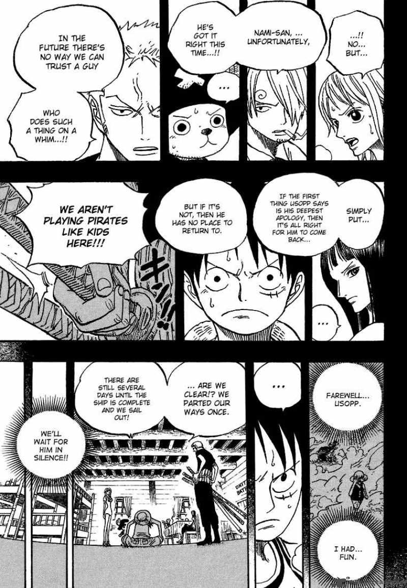 One Piece Chapter 438 page 5 - Chapter 438: Pride