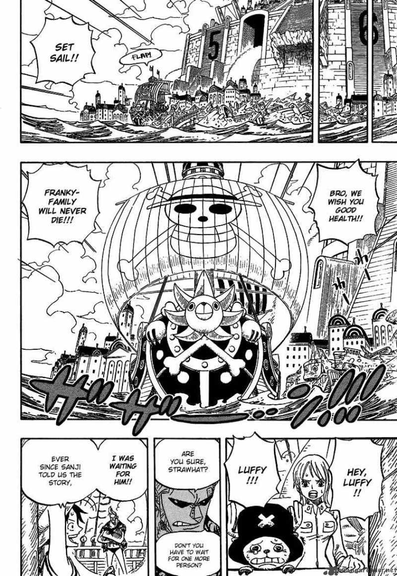 One Piece Chapter 438 page 8 - Chapter 438: Pride
