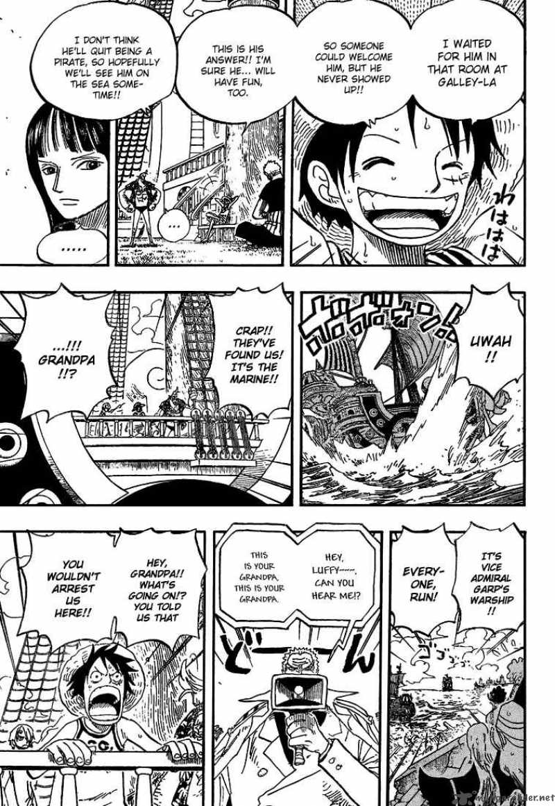 One Piece Chapter 438 page 9 - Chapter 438: Pride