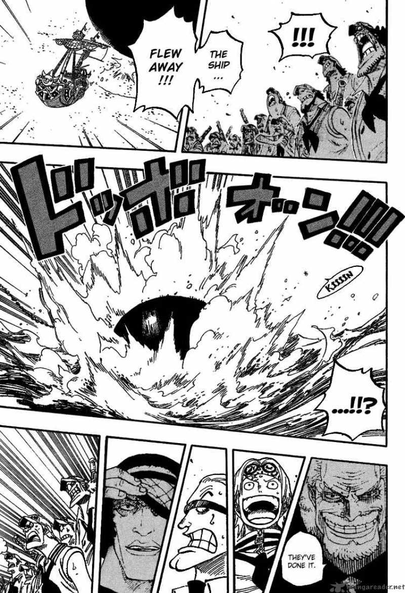 One Piece Chapter 439 page 10 - Chapter 439: The Third and the Seventh